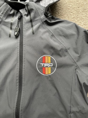 Toyota Racing Development TRD Womens Athletic Jacket Gray Large Trimark Winter - Imagen 9 de 22