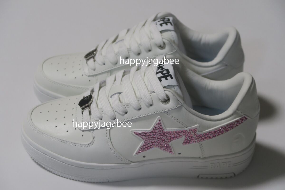 A BATHING APE Ladies' Footwear BAPE STA #50 PINK CRYSTAL A BATHING APE Ladies' Footwear BAPE STA #50 PINK CRYSTAL