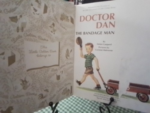 DOCTOR DAN THE BANDAGE MAN Little Golden Book 1992 50th Anniversary New York VGC - Picture 3 of 10