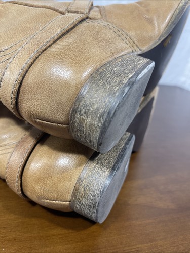 Steve Madden Roady Riding Boots Tall Knee High Brown Tan Womens 6.5 - Picture 10 of 13