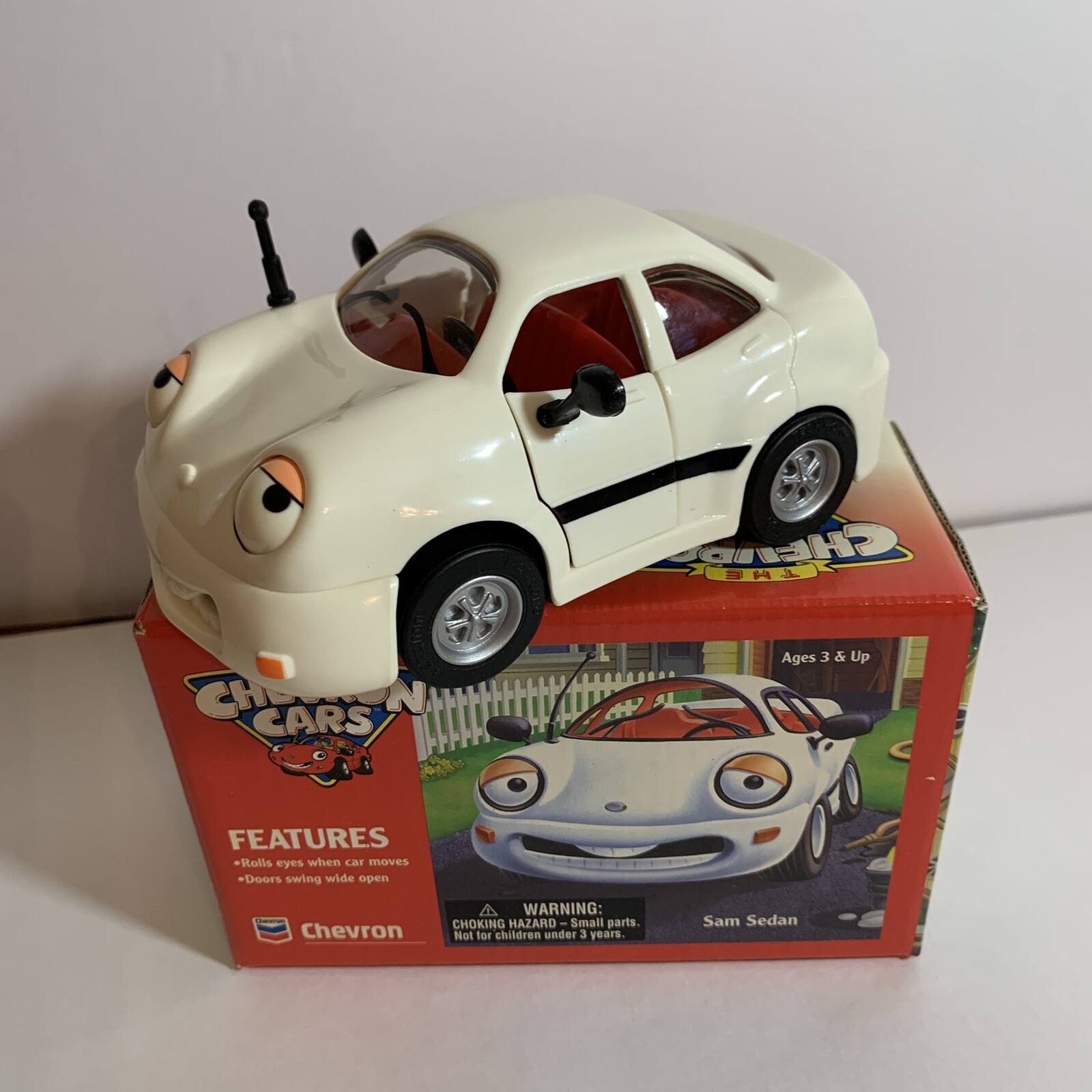 Vintage The Chevron Car - Sam Sedan - 1996 Collectible Car - New In Box!