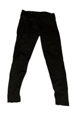 Medium Polyester Black Pull On Leggings One Pocket