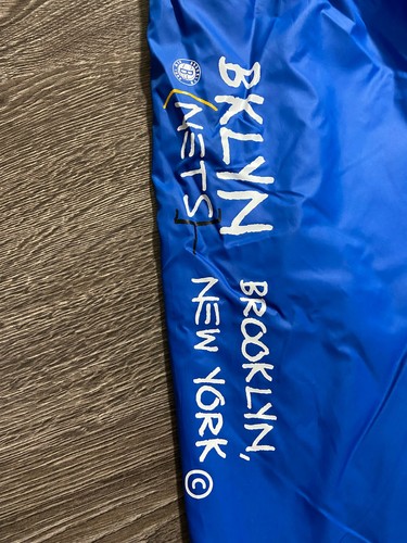 Nike NBA Brooklyn Nets City Edition Courtside Shorts CN1554-010 Mens M Loose Fit - Picture 6 of 10