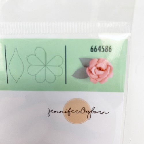 Sizzix Thinlits Courtyard Bloom by Jennifer Ogborn Flower Cutting Dies 664586 - Picture 3 of 8