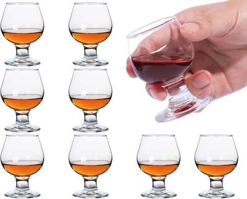 Süße Schnapsgläser kleine Schnaps Schnapsgläser 8er Set Cognacgläser Portglas klar - Bild 1 von 2