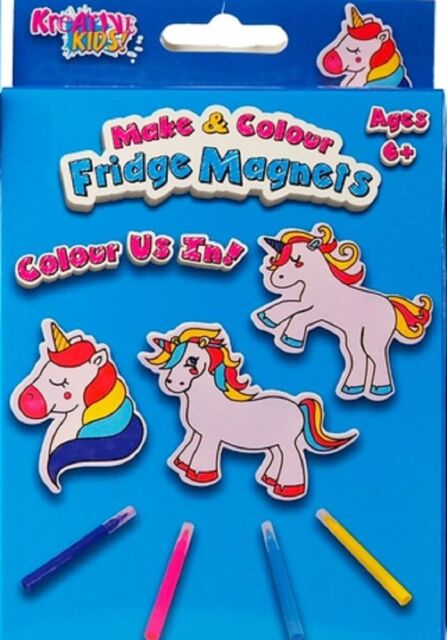 Machen Und Farbe Kühlschrank Magnete - TY5607 Bastelset Art Einhörner Machen Und Farbe Kühlschrank Magnete - TY5607 Bastelset Art Einhörner