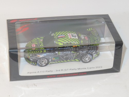 1/43 Alpine Renault A110 RGT FOREVERK Rally Montecarlo 2022 #47 F.Delecour - Imagen 3 de 3