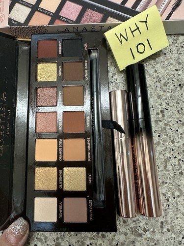 Anastasia B.H. SOFT GLAM Deluxe Trio Eyeshadow/Macara/Clear Brow G #81A $60 - Picture 12 of 24