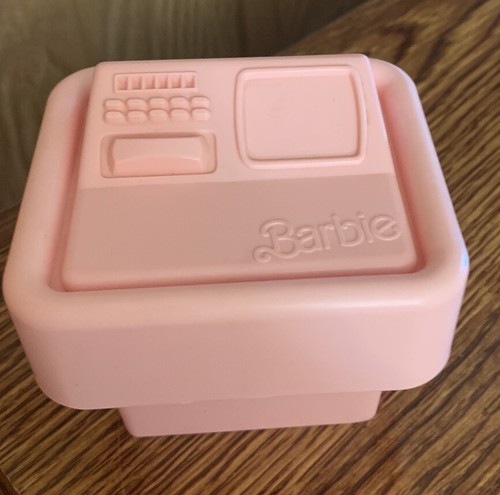 Muebles de ordenador Barbie Dream House rosa 1977 vintage - Imagen 8 de 8