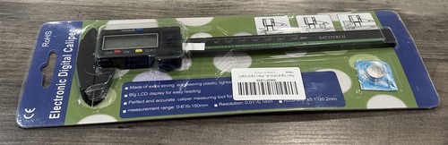 Digital Caliper with Large LCD Screen 0-6"/150mm Strong Engineered Plastic - Picture 7 of 8