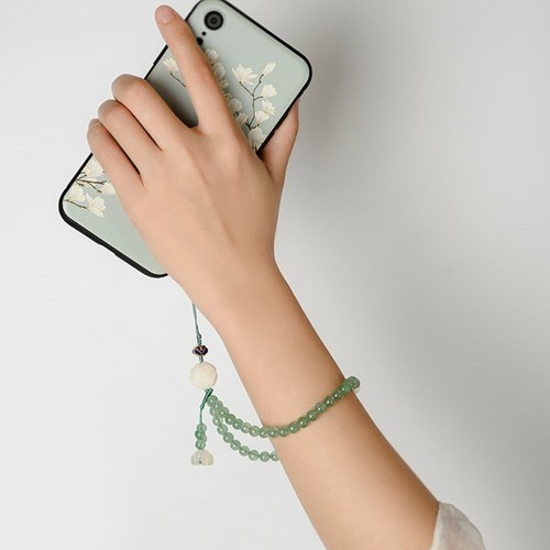 Erdbeerkristall -Mobiltelefon -Hangkette Handyhandschlaufe Telefongurt - 第 10/12 張圖片