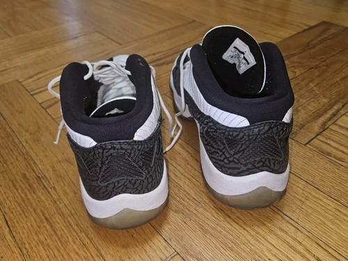 NIKE  Air Jordan 11 Retro IE Low White Black SIZE 12 - Picture 3 of 5