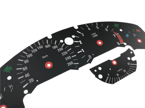Tachoscheibe Gauge Tachometer für BMW M3 E36 MPH to km/h - Bild 3 von 6
