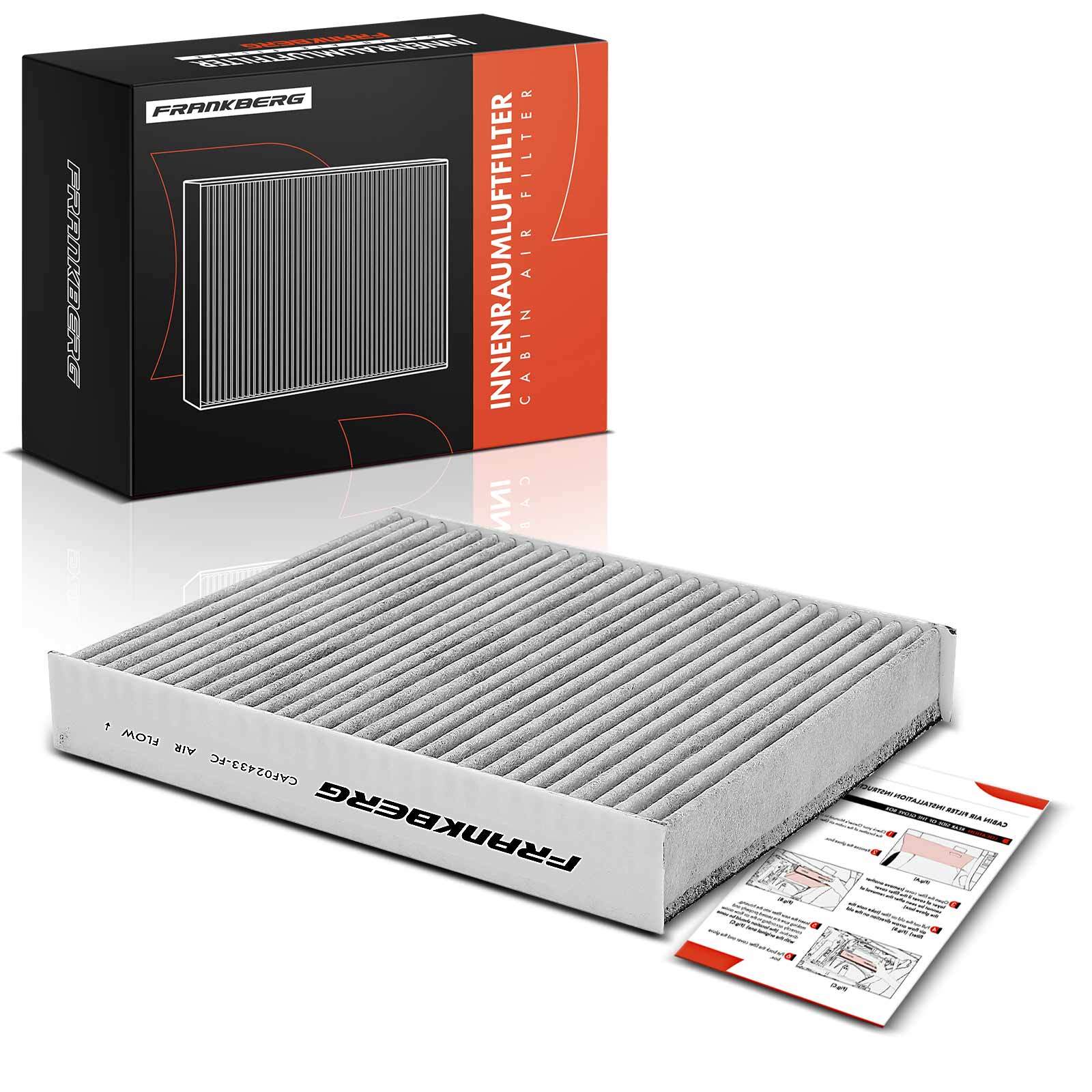 FRANKBERG Cabin Air Filter for Ford Fiesta Mk III 2001-2010 Fusion 2002-2012