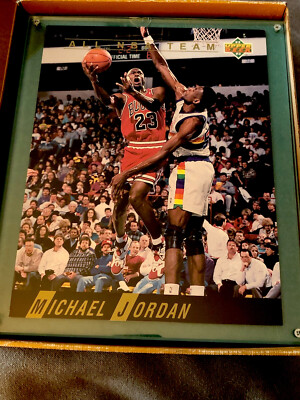 ＠UPPER DECK MICHAEL JORDAN (S1) ポスター NBA 1993 Upper Deck Jumbo Michael Jordan All-NBA #AN1 Limited