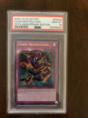 Chain Destruction PSV-EN006 - PSA GRADE 10 - Picture 1 of 1