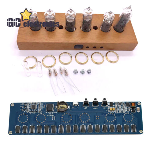In14 Stm8s005 DC12v/Micro USB module nixie tube rgb led clock module DIY A3GS - Picture 2 of 38