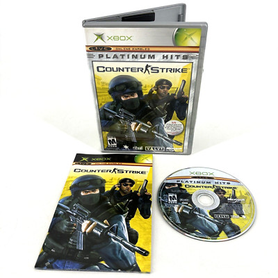 Counter Strike (Microsoft Xbox, 2003) Complete With Manual