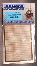 Eduard 99011 KRIEGSMARINE RAILING 1:450 scale BRASS accessories model kit MINT