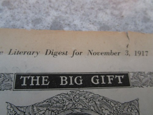 Vintage 1917 Ever Ready "Over Here" "Over There" Rasierer, Rasur Ephemera Print Adv.  - Bild 3 von 4