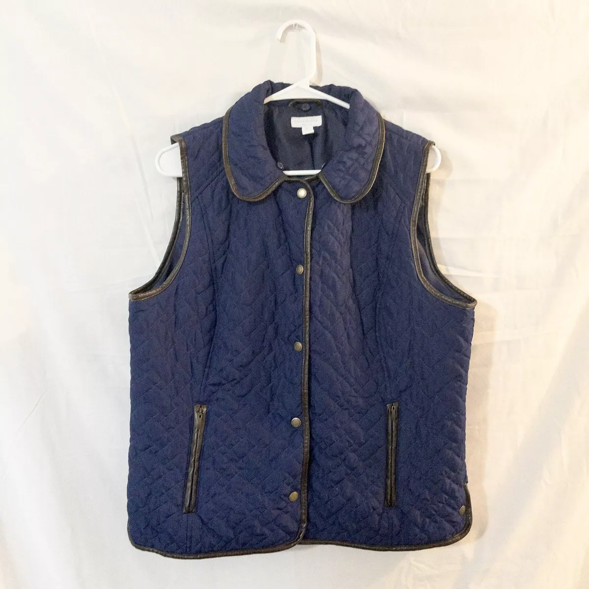 Charter club vest deals sleeveless puffer quilted