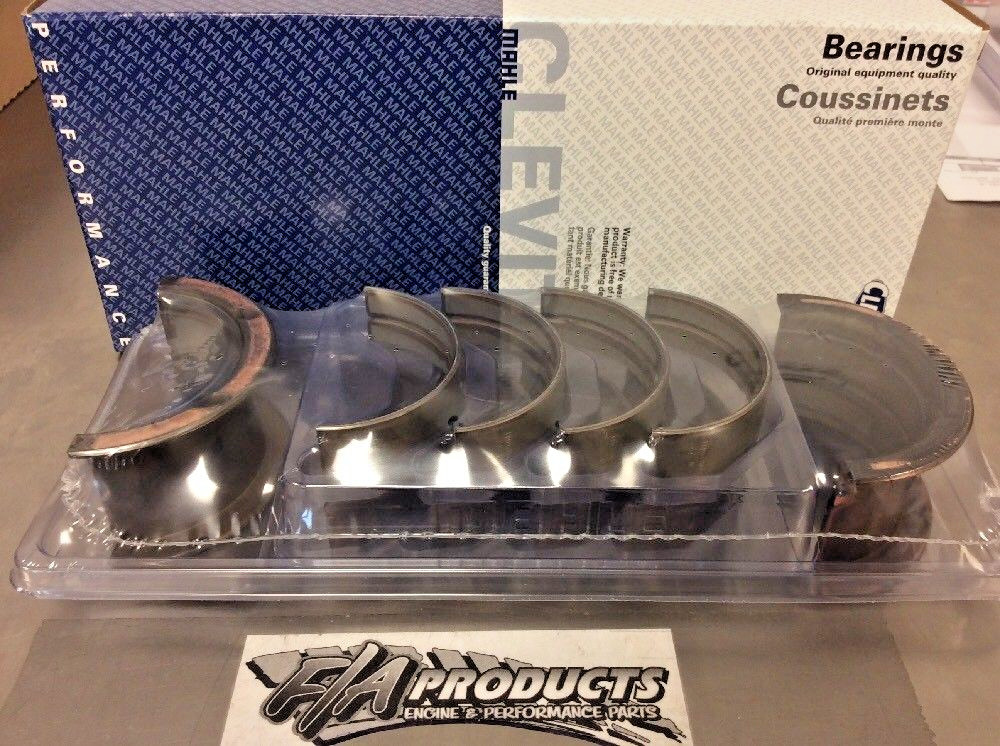 SBC CHEVY 305 327 350 383 CLEVITE MAIN BEARINGS FULL SET /"A/" SERIES MS909A
