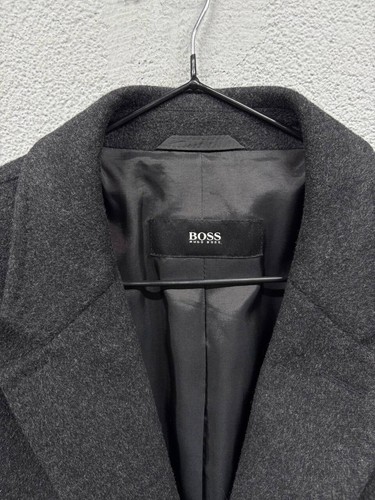 Hugo Boss wool cashmere coat size 52 / Large - Picture 3 of 15