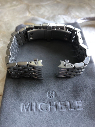 MICHELE Serein 16 mm Bracciale Orologio Inox - Solo Serein 16 - Foto 2 di 2