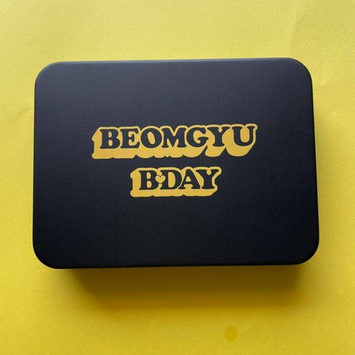 YEONJUN 'S Cumpleaños PANADERÍA Tarjeta con Foto MAÑANA X JUNTOS 2022 TXT HBD MD PC - Imagen 41 de 44