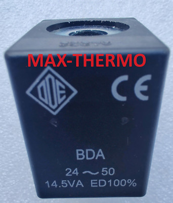 O.D.E BDA 24V-50HZ 14.5VA SOLENOID VALVE COIL D=13MM REPLACE BDV 08024DY