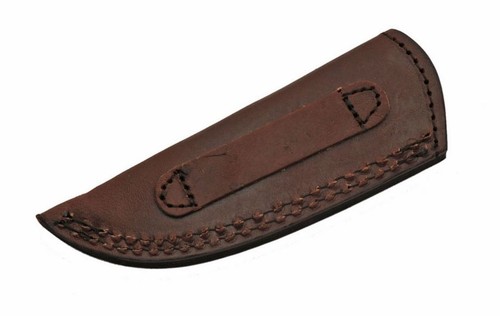 Jagdmesser | Rite Edge 3" Klinge schwarz Horn/Hirschhorngriff + Lederscheide - Bild 3 von 4