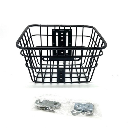 Electric Scooter Front Basket Stainless Handle Storage Bicycle Hanging Basket - Picture 12 of 12