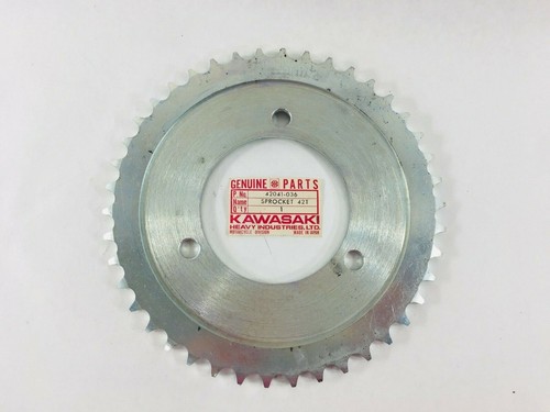NOS KAWASAKI W1SS REAR SPROCKET W2TT 42T - Picture 2 of 2
