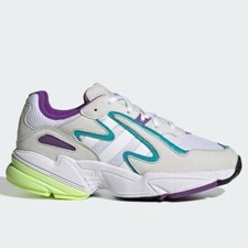 Adidas Yung 69 Chasm J White Purple 6.5 Youth 90s