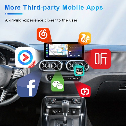 Reproductor de carplay inalámbrico con pantalla táctil de 10,25"" para Mercedes Benz Clase X 2017-2020 - Imagen 7 de 12