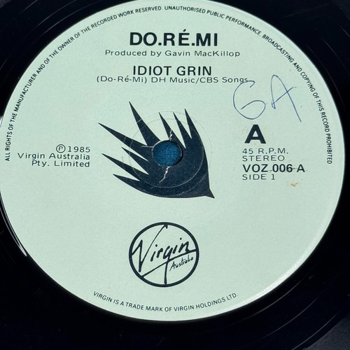 DO RE MI - IDIOT GRIN - PICTURE SLEEVE 7'' 45 RECORD OZ 1985 - Picture 2 of 6