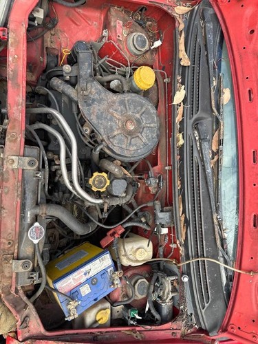1991 Subaru Fiori KP5 Dashboard Bare 89-92 Domingo Libero Parts #B570 - Picture 7 of 7