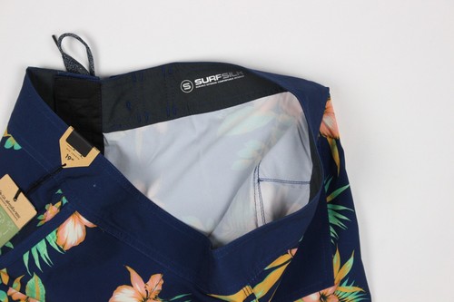 Quiksilver Men's Surfsilk Hawaii Shoreline 19 Inch Board Shorts Mid Length Blue - Picture 4 of 4