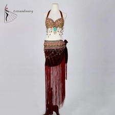 2025 Belly Indian Tribal Wind Princess Performance Set Exotic Tribal Costumes