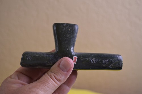 Native American/Indigenous Artifact Green Stone Pipe - Picture 5 of 18