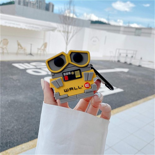 AIRPODS 1/2/3/PRO CASE 3D Wall-E CUTE CARTOON SILICONE FUN EARPHONE COVER UK - Picture 5 of 11