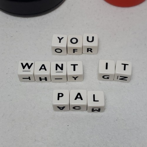Jitters Word Dice Game Its Enough to Make Anybody Crazy MB 1986 Age 10+ Complete - Picture 9 of 18