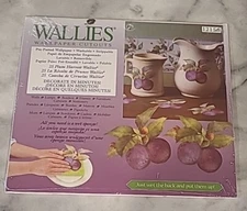 Wallies Wallpaper Cut Outs 25pkg Pre-pasted Washable - Plum Harvest 