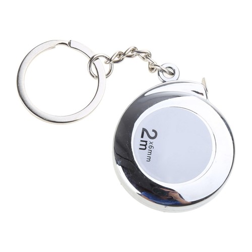 Pocket Tape Measure Mini Retractable Stainless Steel Measuring Tools 2M Portable - Picture 3 of 19