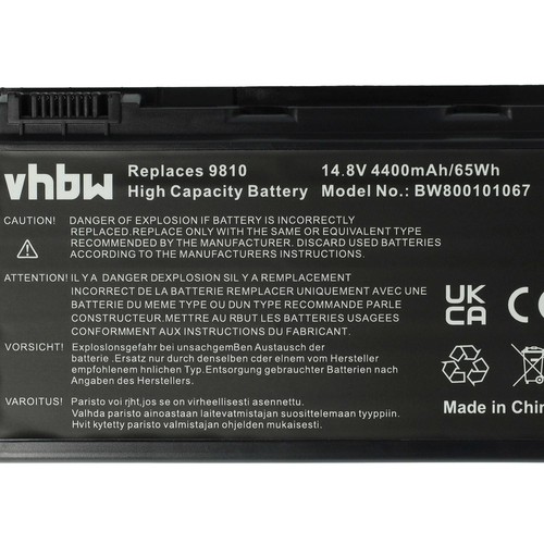 Batería reemplaza Acer BATBL50L6 BATBL50L8H BATBL50L8L BT.00803.015 4400mAh - Afbeelding 5 van 9