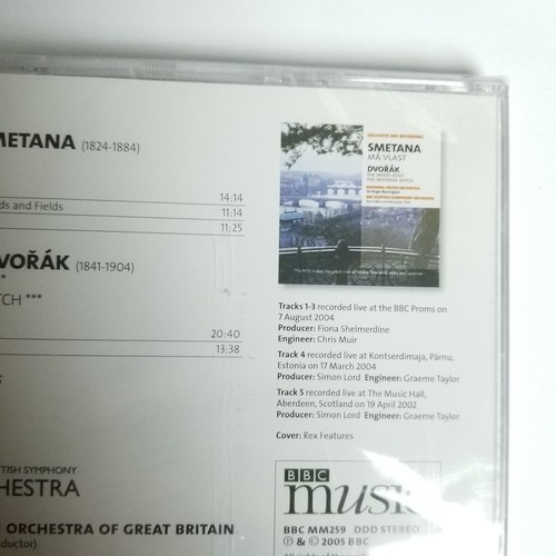 Smetana Ma Vlast Dvorak Wood Drive Noonday Witch Sir Roger Norrington CD sealed - Imagen 9 de 10
