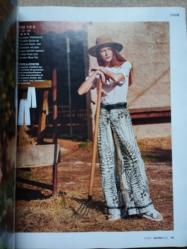 div. Hefte Burda Style Schnittmusterheft incl. Schnittbogen 2021 - Bild 19 von 28