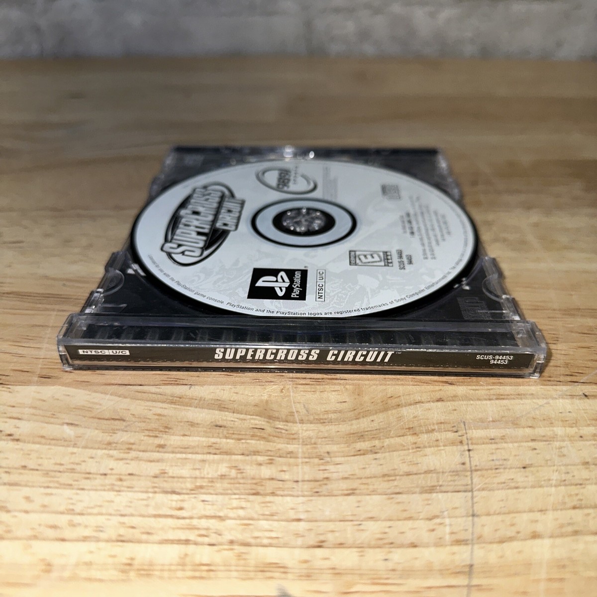 SuperCross Circuit Playstation 1 PS1 2 CIB Black Label