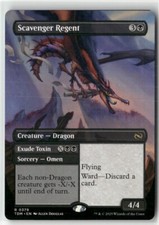 Scavenger Regent (Reversible) (Borderless) 379 NM MTG Tarkir: Dragonstorm Magic