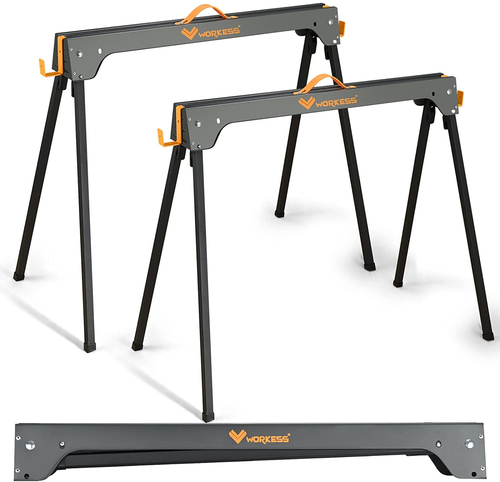 WORKESS Sawhorse, Portable Folding 1100 